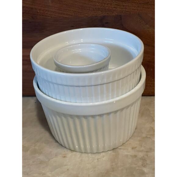 Sur La table set of 3 ramekins various sizes - Picture 11 of 15